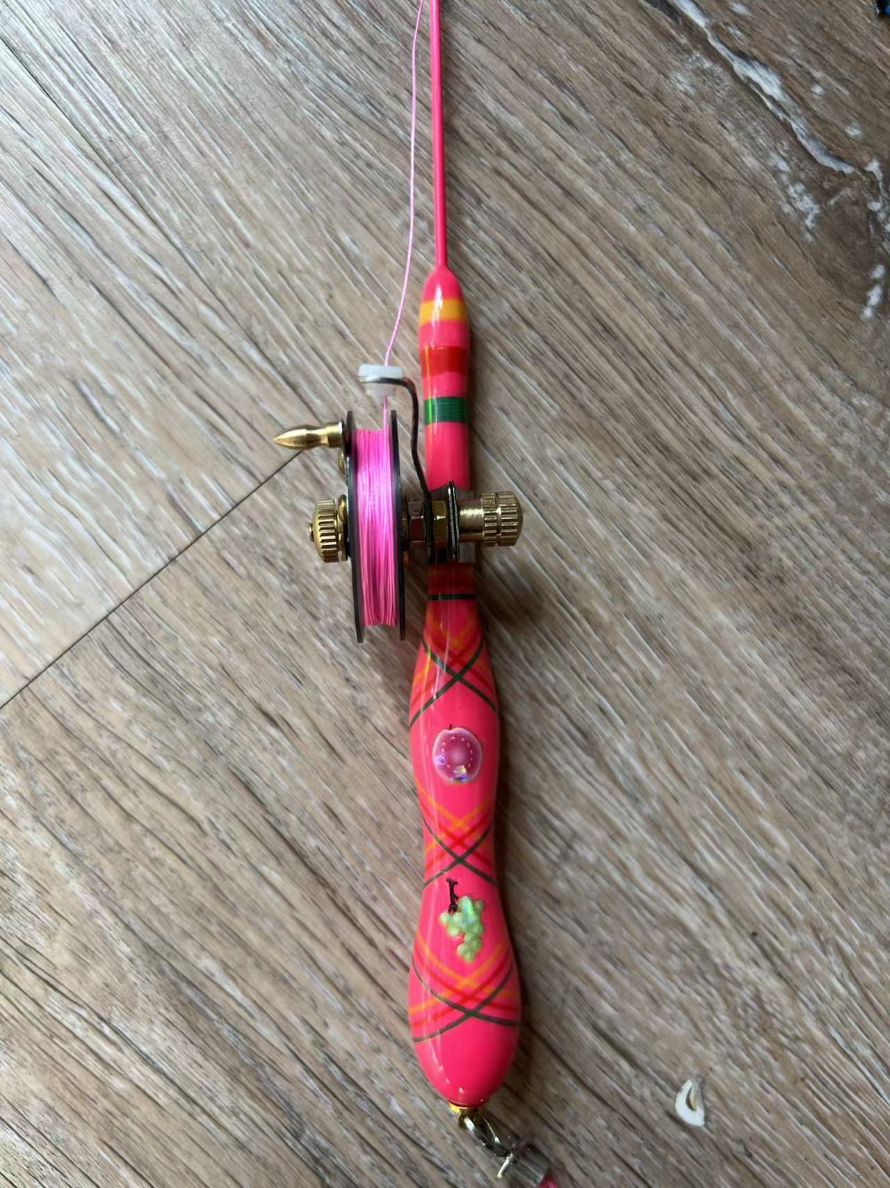 mini fishing rod  -pink