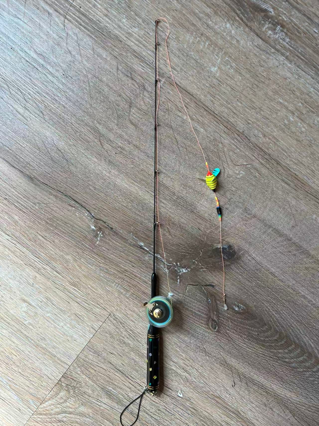 mini fishing rod  -black