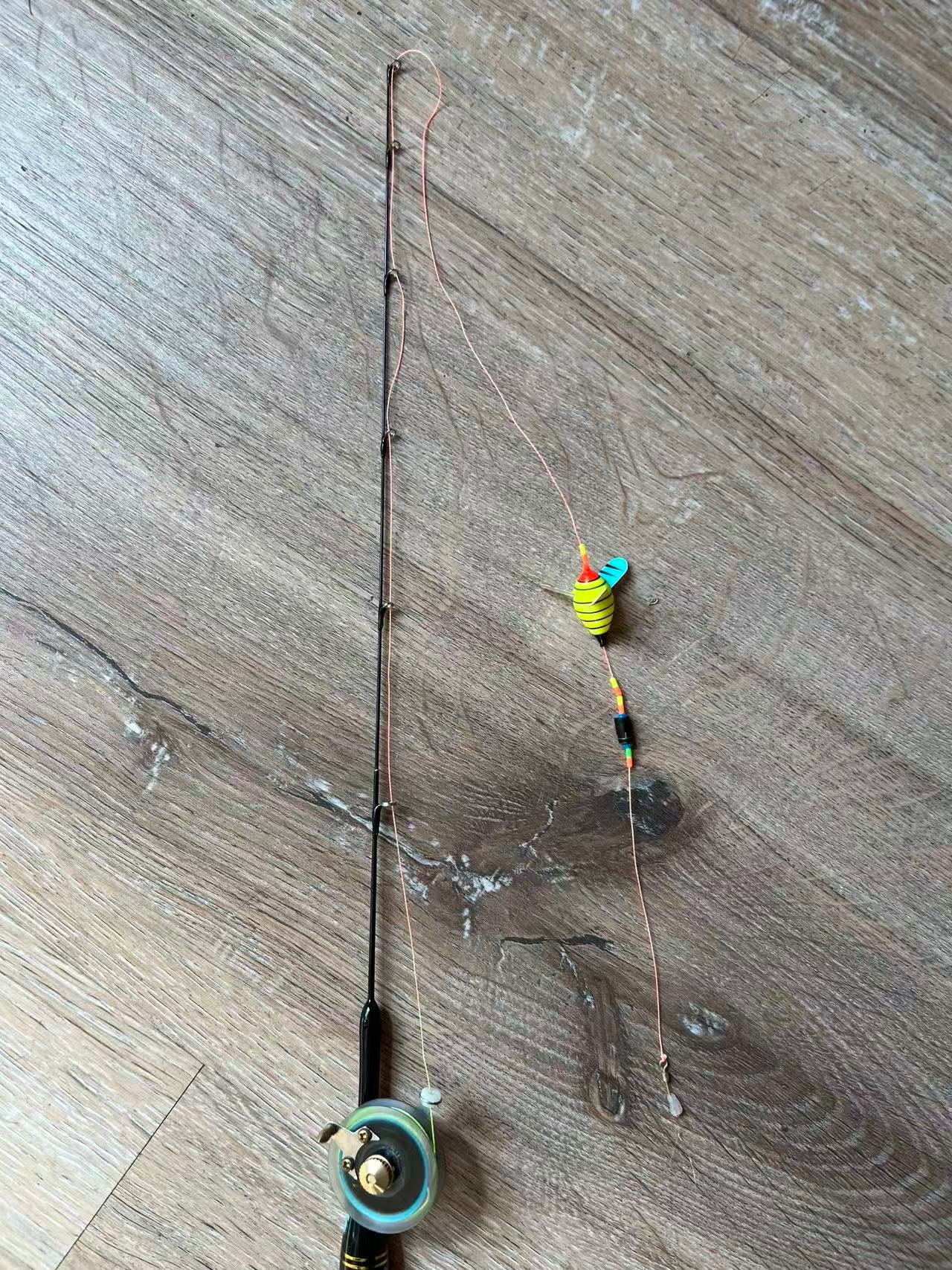 mini fishing rod  -black